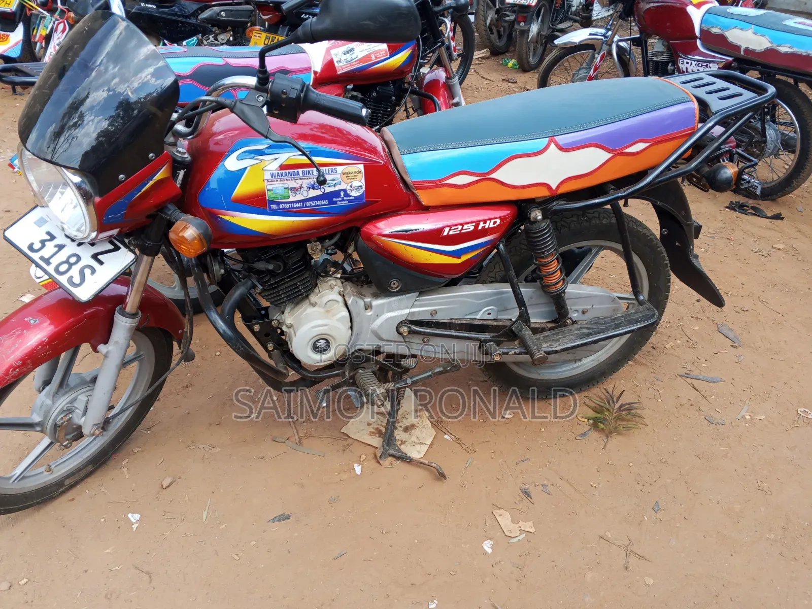 Bajaj CT 125X 2025 Red