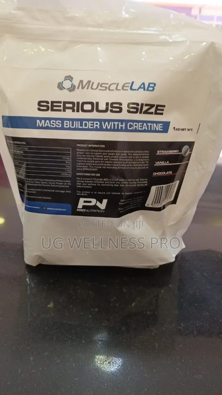 Muscle Lab Serious Size With Creatine Monohydrate 1kg
