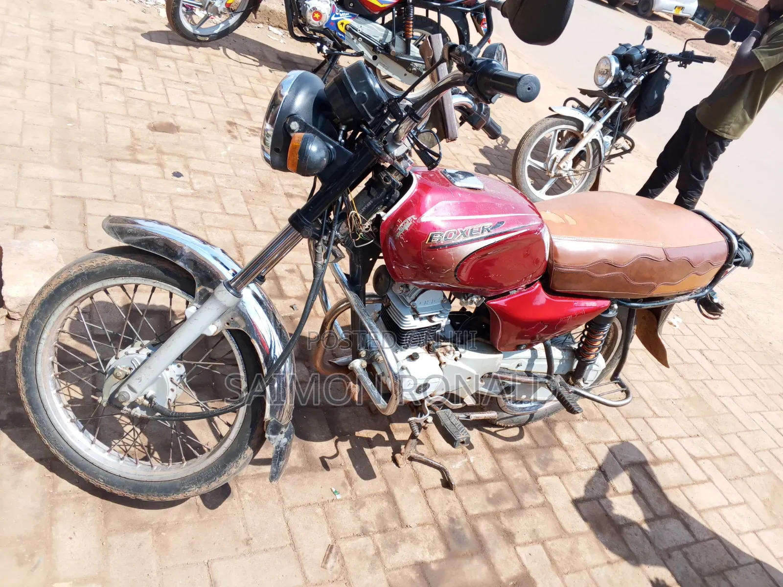 Bajaj Boxer 100 2018 Red