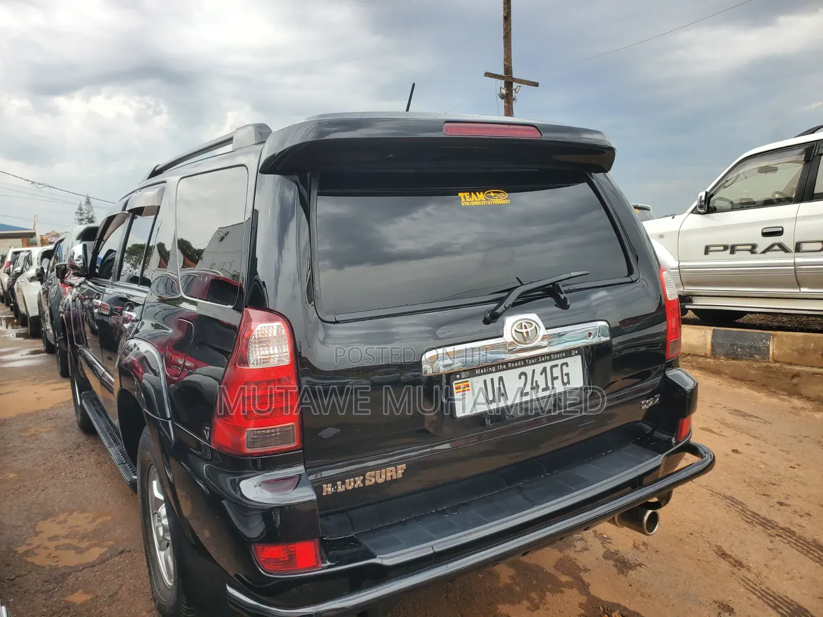 Toyota Hilux Surf 2009 Black