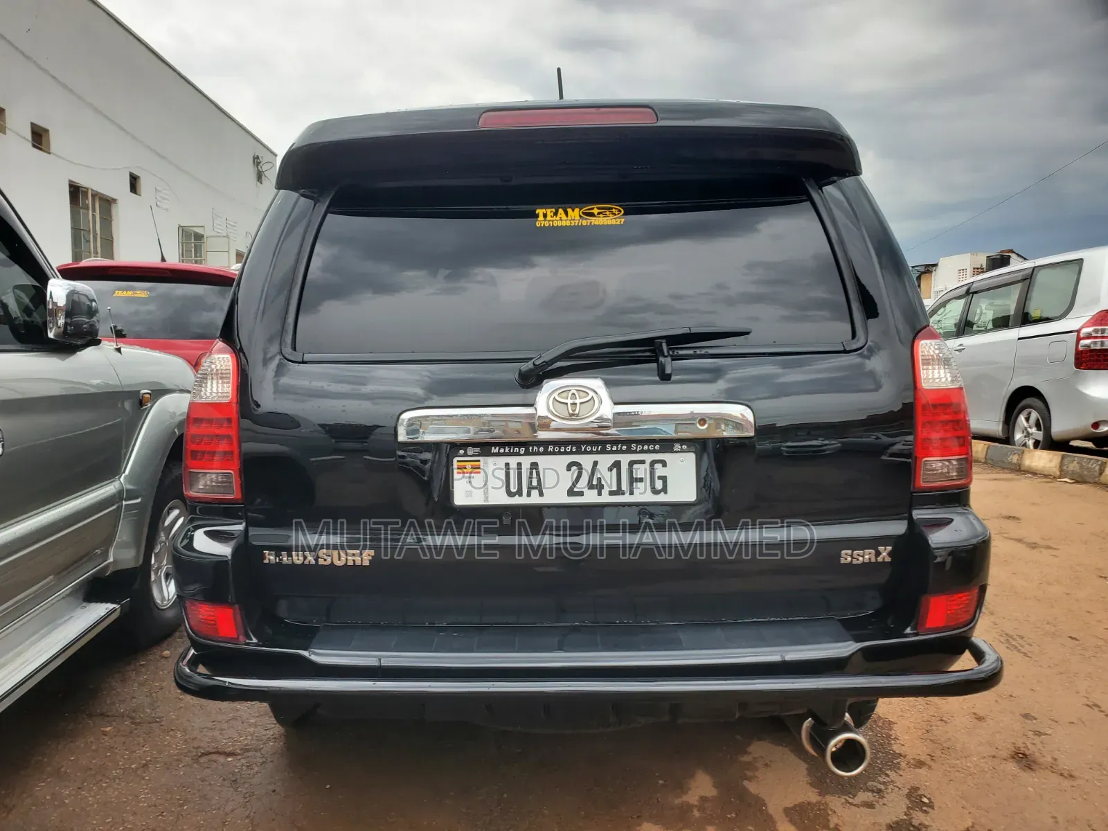 Toyota Hilux Surf 2009 Black