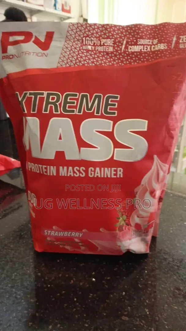 Pro Nutrition Extreme Mass High Protein Mass Gainer (2kg) Strawberry