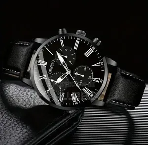 Men's Quartz Watch Set With Bracelet