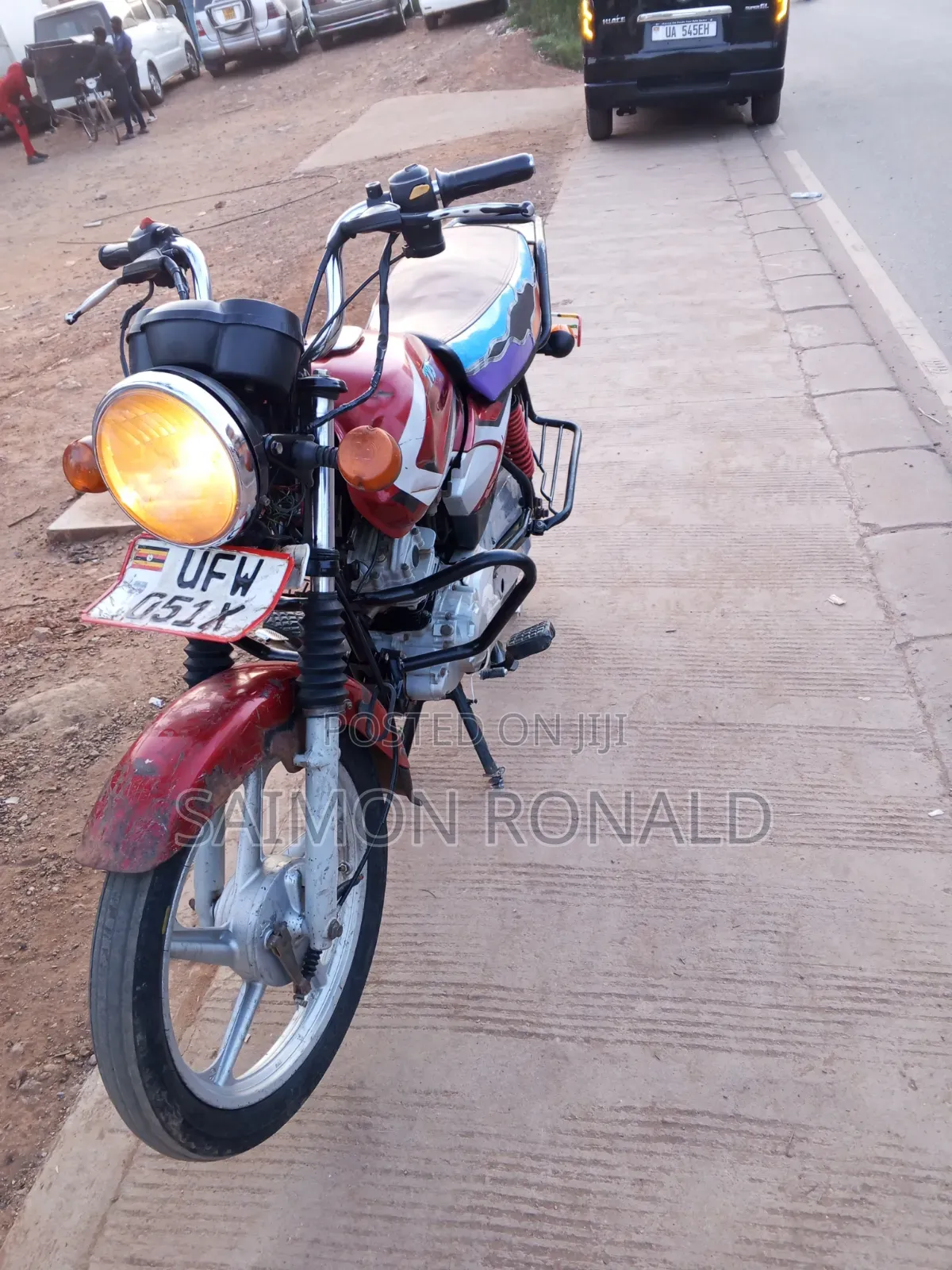 TVS HLX 125 2018 Red