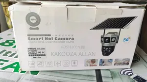 3 Lens Smart Net Outdoor Camera With a Solar Panel