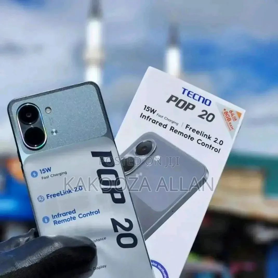 New Tecno Pop 20 128 GB Gray