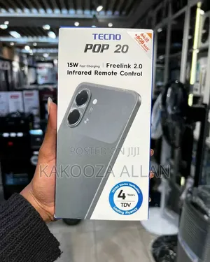 New Tecno Pop 20 128 GB Gray