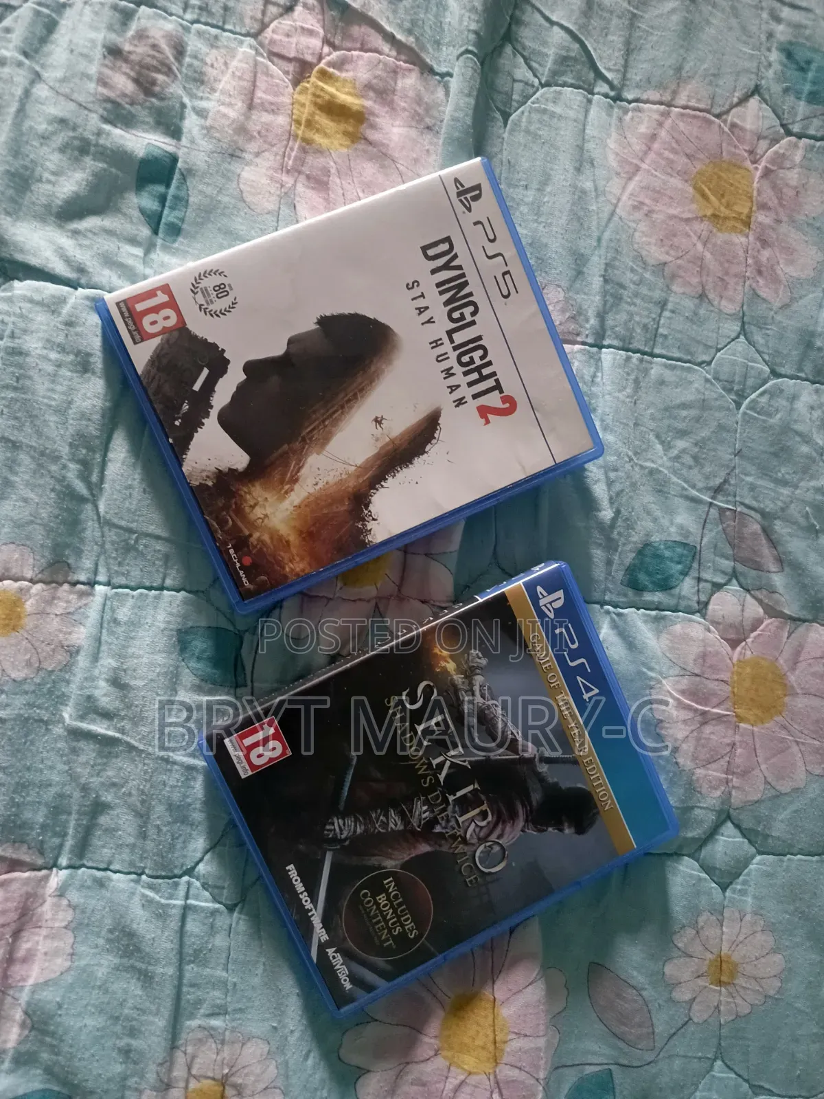 Sekiro and Dying Light 2 Disk