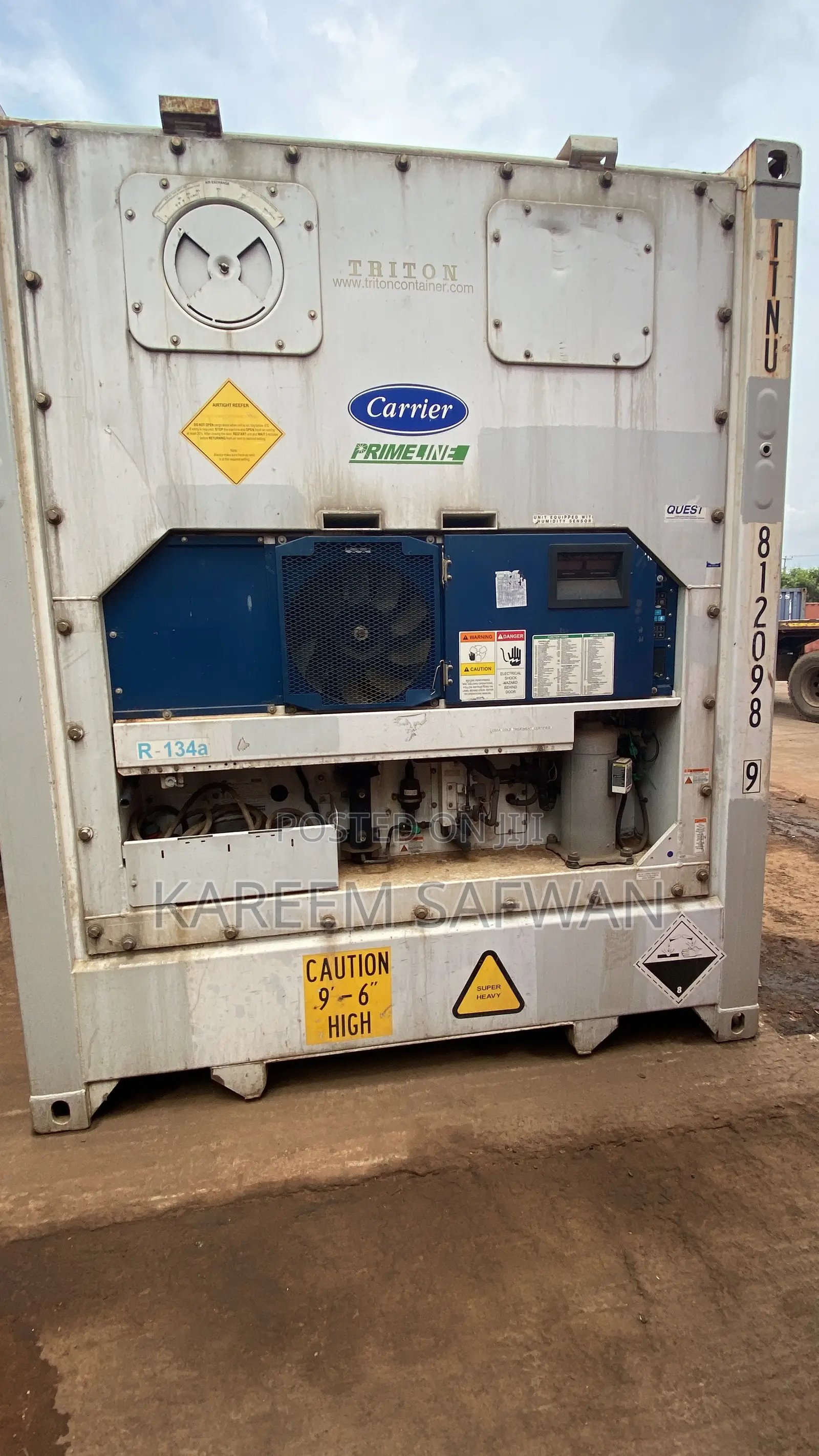40 Ft Cold Room Reefer Containers