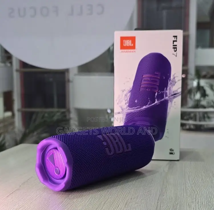 New JBL Flip 7 (UK) Purple
