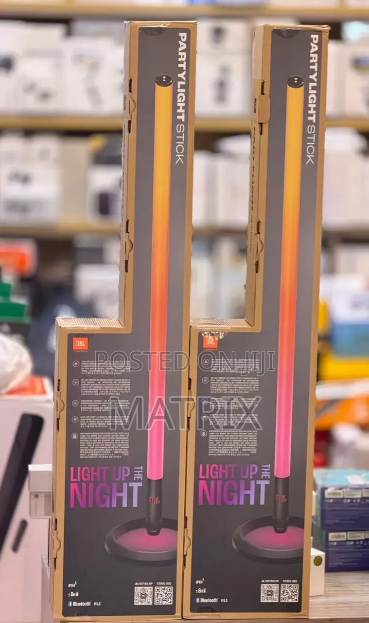 JBL Party Bluetooth Speaker Corner LED Light Partybox Speaker
