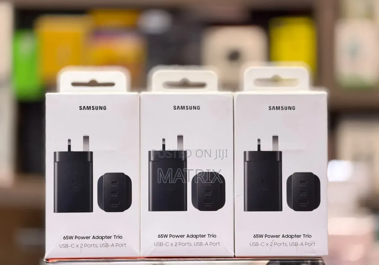Samsung 65W PD Power Adapter Trio