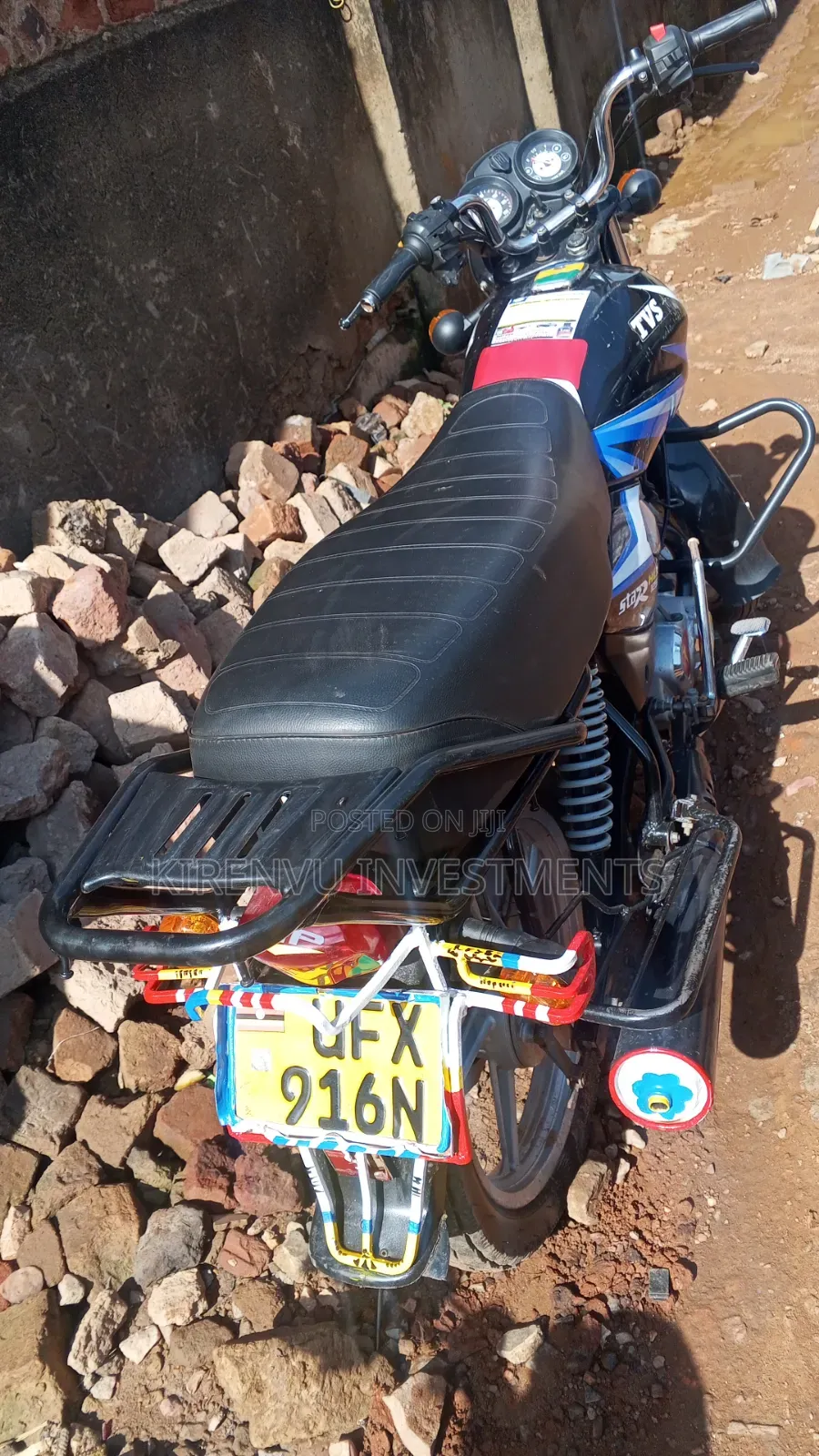 TVS HLX 125 2019 Black