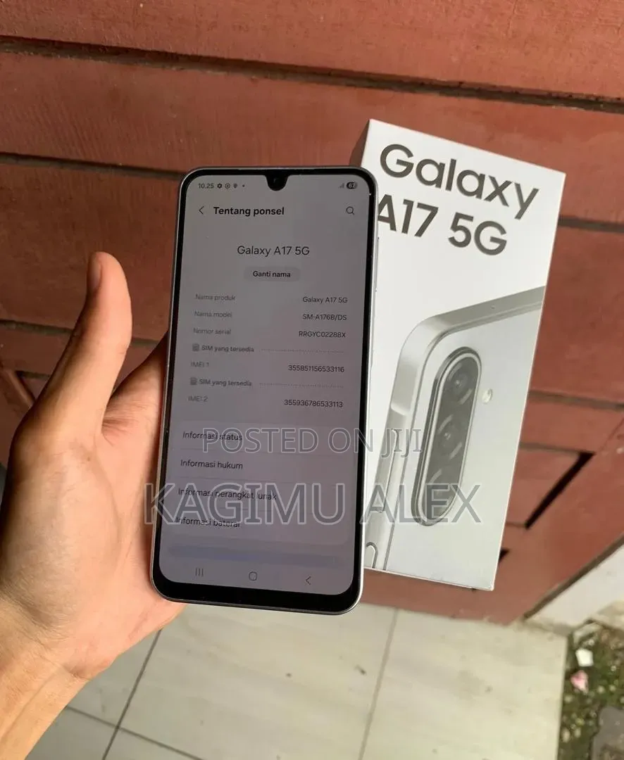 New Samsung Galaxy A17 5G 256 GB Blue
