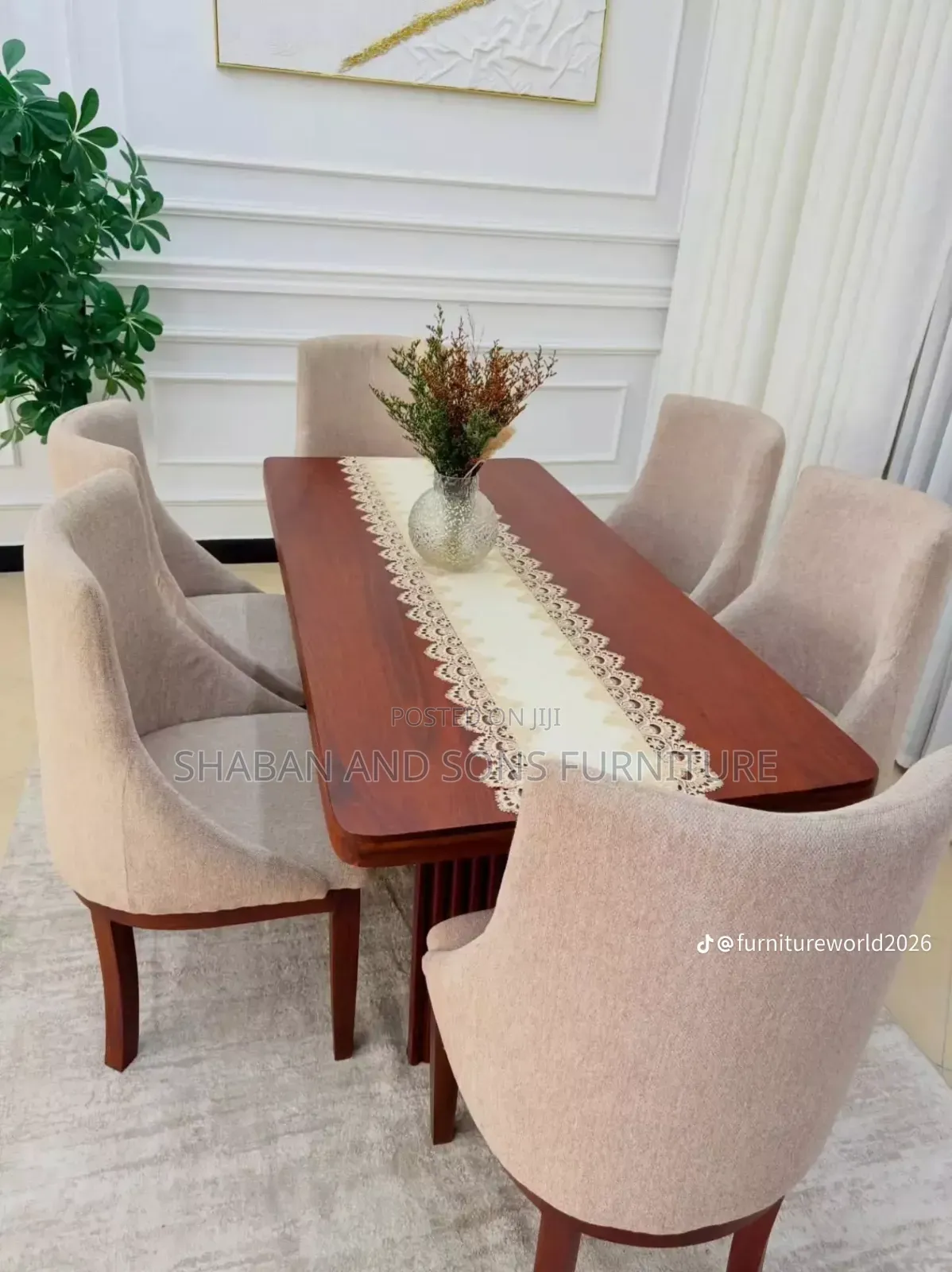 Six Seater Dinning Table Call Us