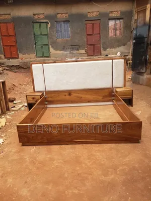 Modern Beds in Very Good Wood in High Quality Materials