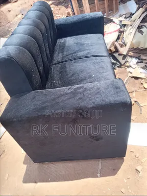 2seater Black Sofa