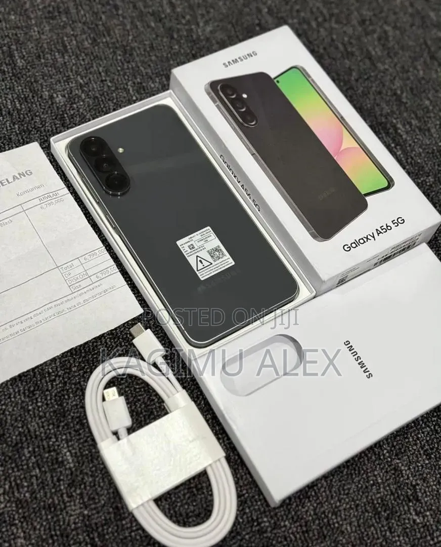 New Samsung Galaxy A56 256 GB Black
