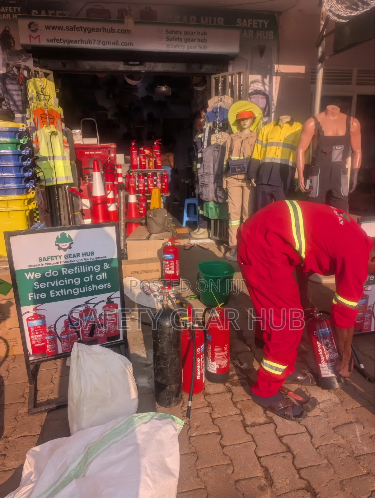 Fire Extinguisher Refilling and Servicing