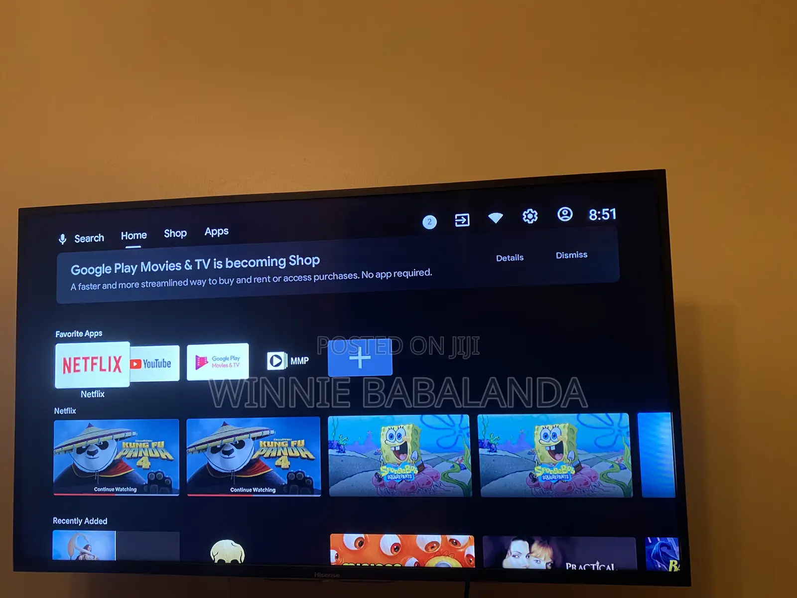 Smart Hisense TV 42inch