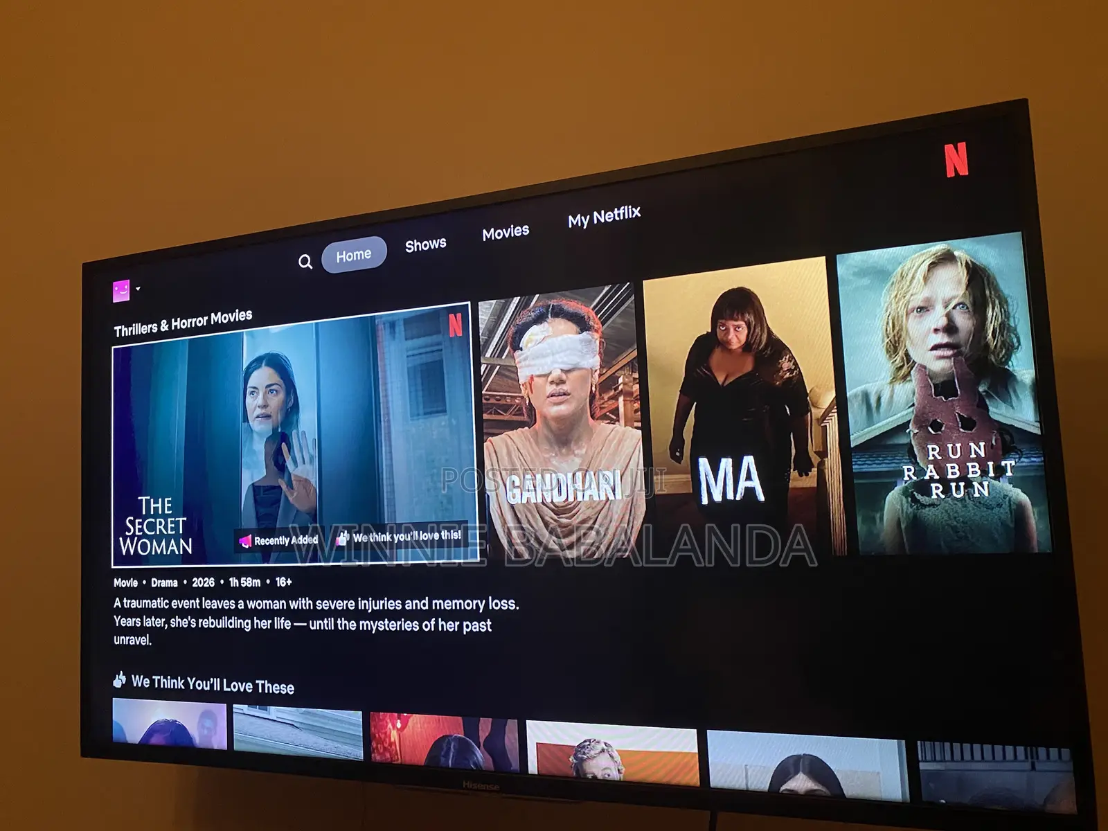 Smart Hisense TV 42inch