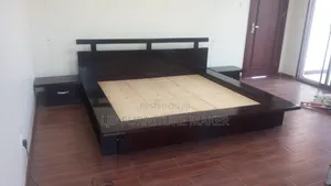 Mahogany Hardwood Bed 6ft X 5ft