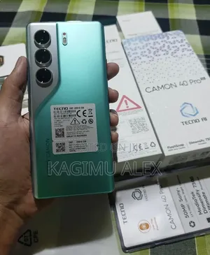 New Tecno Camon 40 Pro 4G 256 GB Green