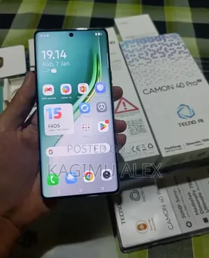New Tecno Camon 40 Pro 4G 256 GB Green