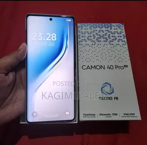 New Tecno Camon 40 Pro 4G 256 GB Black