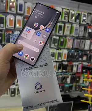 New Tecno Camon 40 Pro 4G 256 GB Black