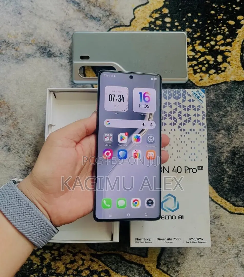 New Tecno Camon 40 Pro 5G 256 GB Green