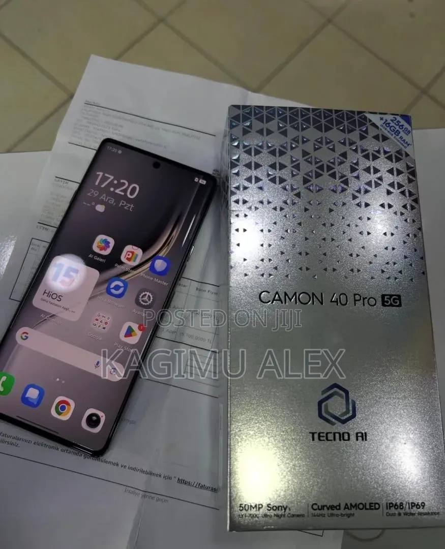 New Tecno Camon 40 Pro 5G 256 GB Green