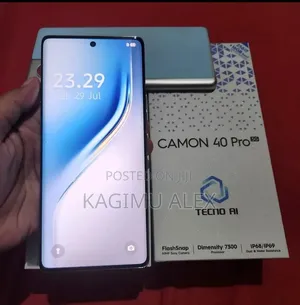 New Tecno Camon 40 Pro 5G 256 GB Black