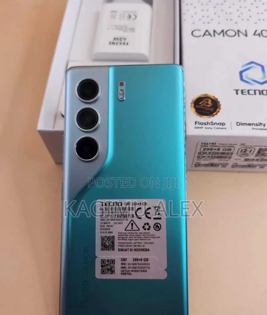New Tecno Camon 40 Pro 5G 256 GB Green