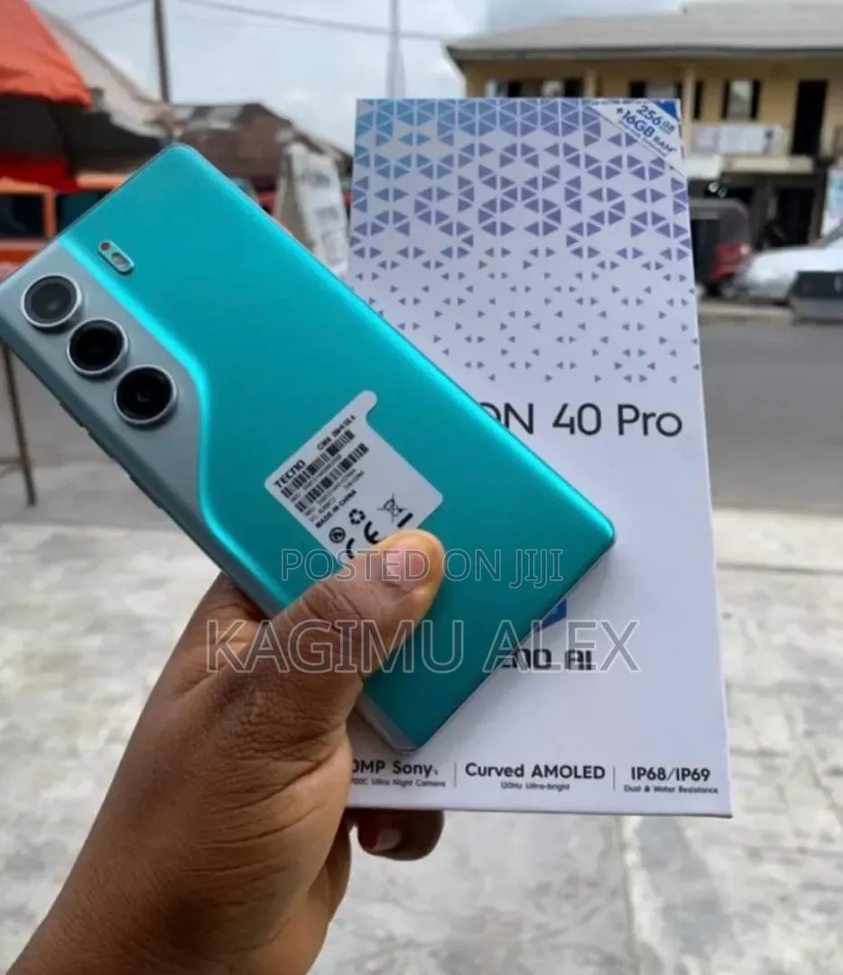New Tecno Camon 40 Pro 5G 256 GB Green
