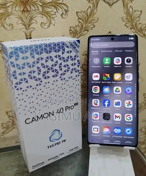 New Tecno Camon 40 Pro 5G 256 GB Black