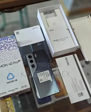 New Tecno Camon 40 Pro 5G 256 GB Black