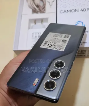 New Tecno Camon 40 Pro 5G 256 GB Black