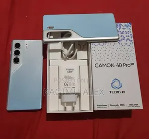 New Tecno Camon 40 Pro 5G 256 GB Blue