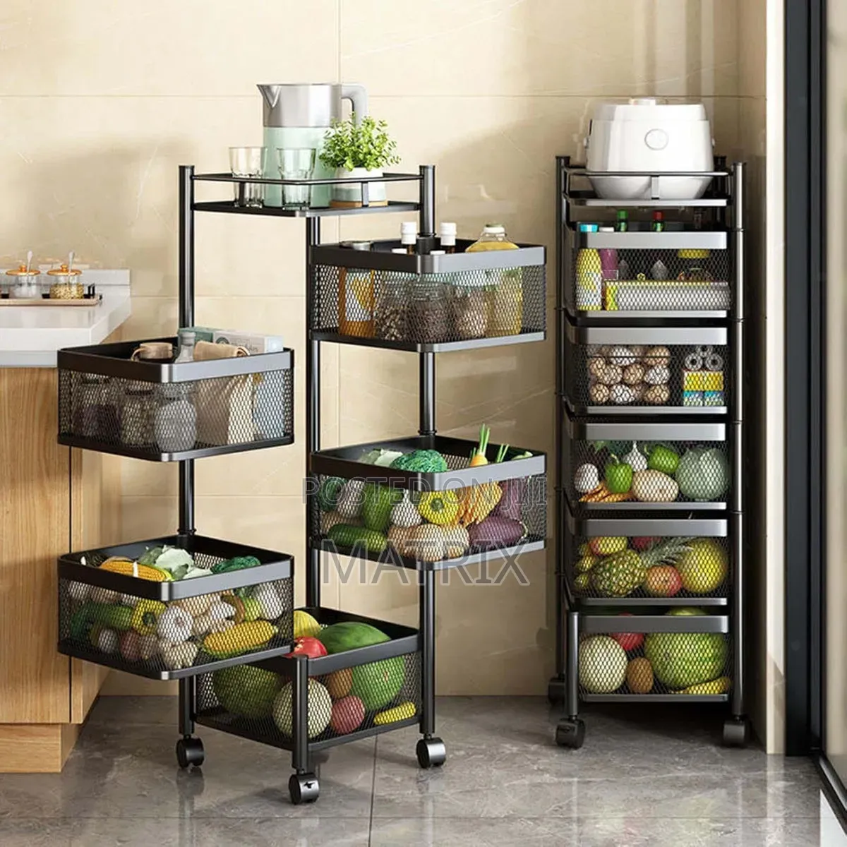 5-Tier Rotating Storage Rack |