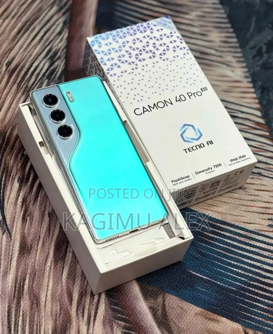 New Tecno Camon 40 Pro 5G 256 GB Green