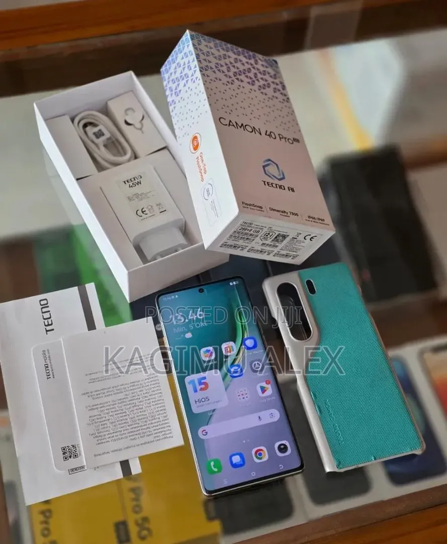 New Tecno Camon 40 Pro 5G 256 GB Green