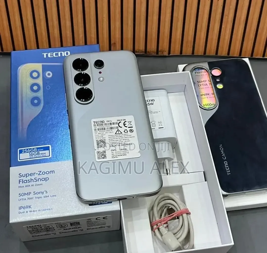 New Tecno Camon 50 Pro 256 GB Gray