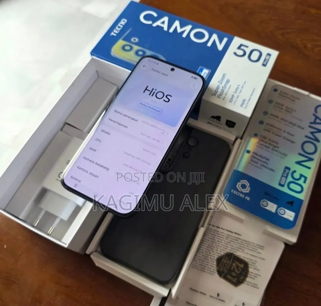 New Tecno Camon 50 Pro 256 GB Gray