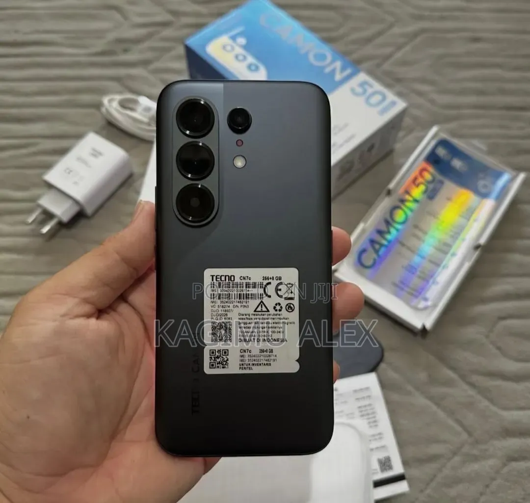 New Tecno Camon 50 Pro 256 GB Black