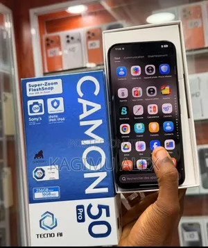 New Tecno Camon 50 Pro 256 GB Silver
