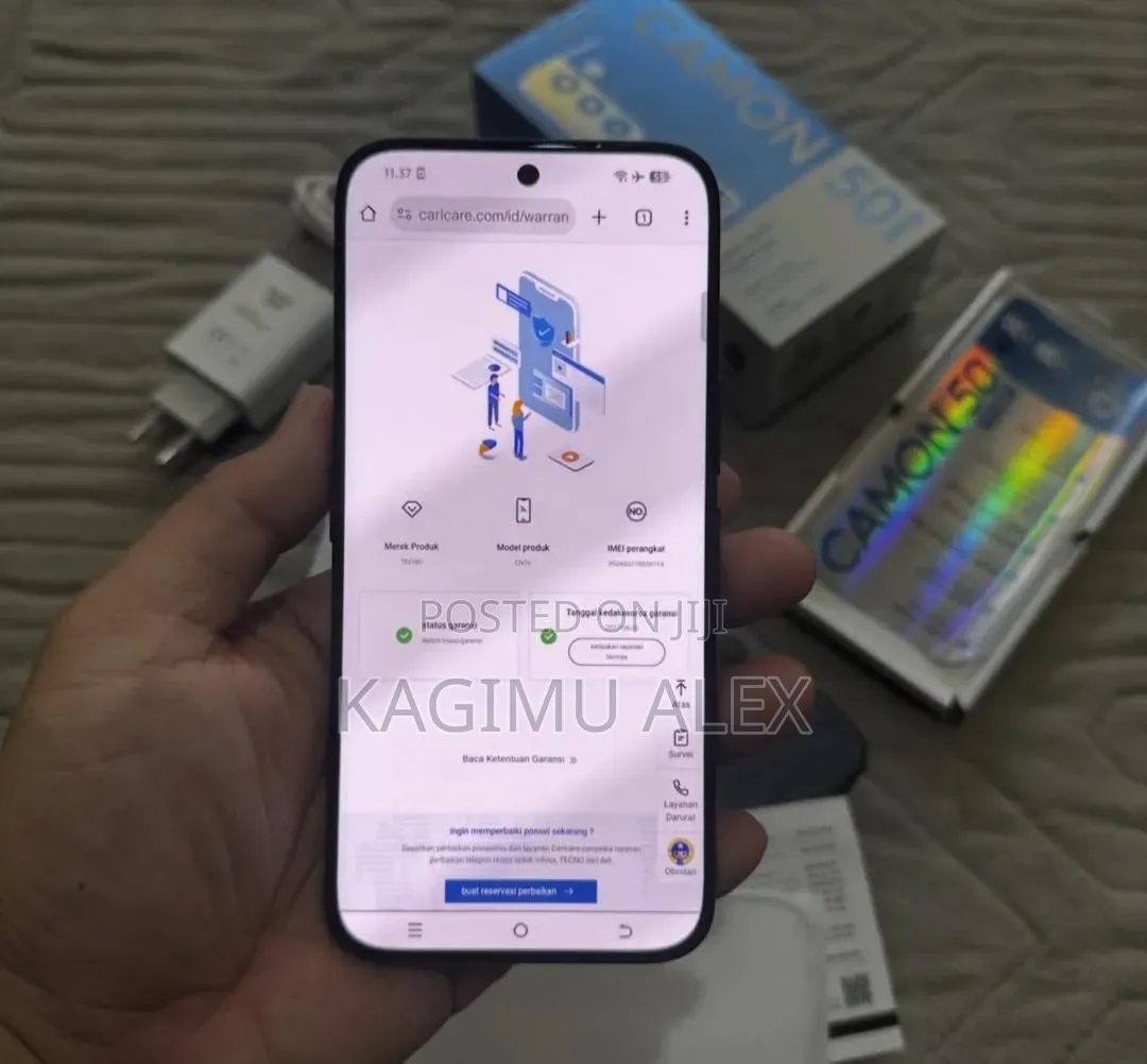 New Tecno Camon 50 Pro 256 GB Black