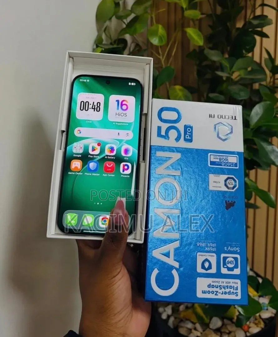 New Tecno Camon 50 Pro 256 GB Gray