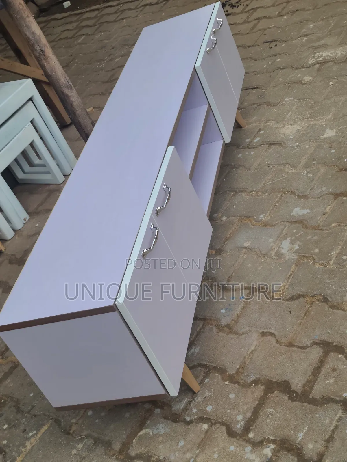 TV Stand Newest Design White Stand