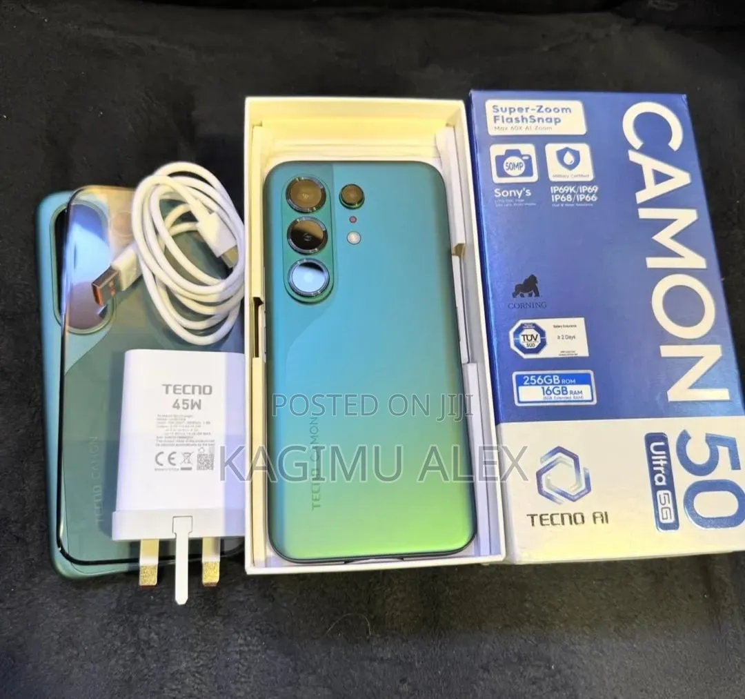 New Tecno Camon 50 Ultra 512 GB Green